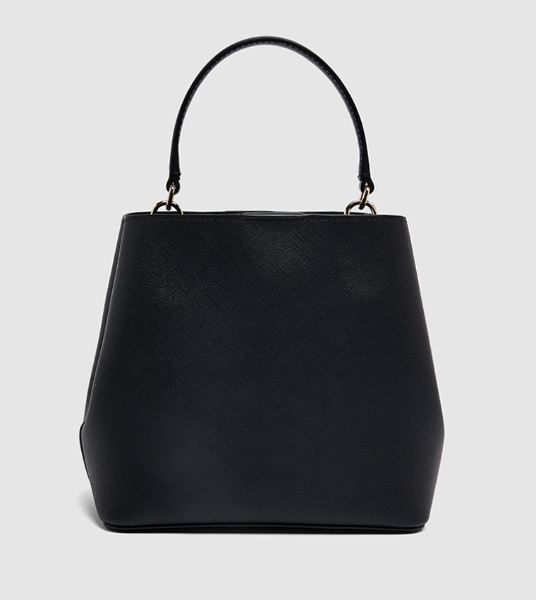 PRATT Logo Detail Satchel Bag