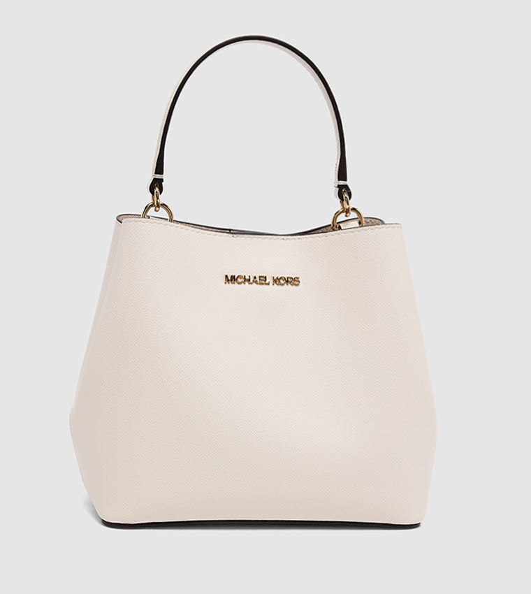 PRATT Logo Detail Satchel Bag