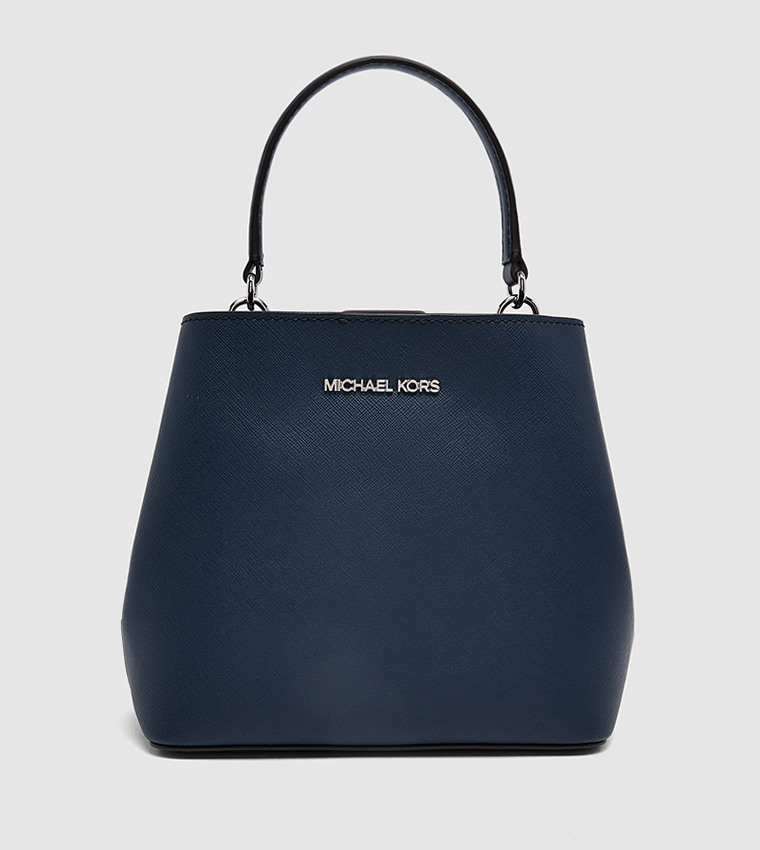 PRATT Logo Detail Satchel Bag