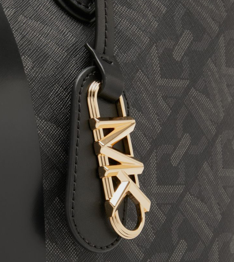 Monogram Patterned Tote Bag