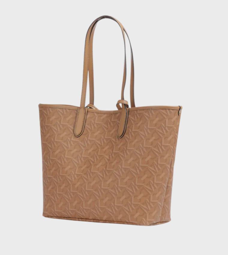 Monogram Patterned Tote Bag