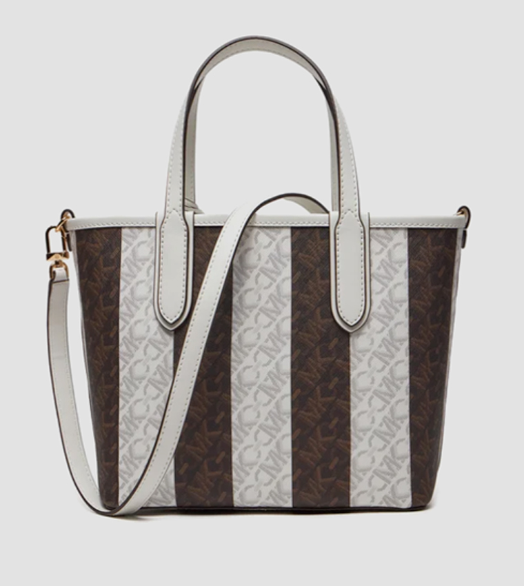 Monogram Patterned Tote Bag