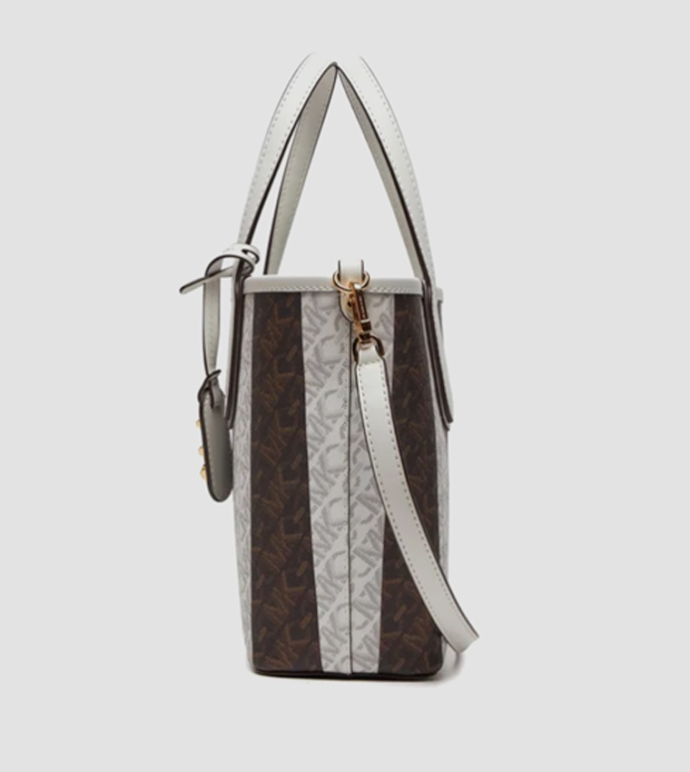 Monogram Patterned Tote Bag
