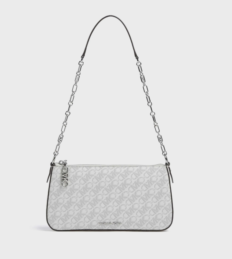 Monogram Patterned Shoulder Bag