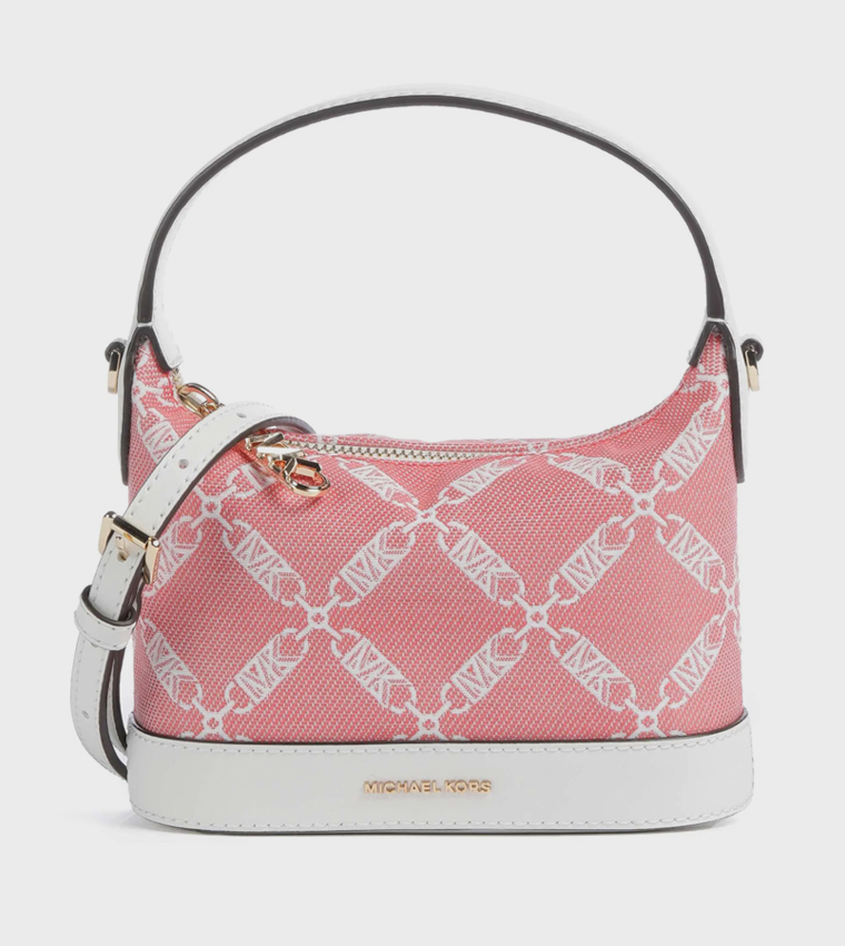Monogram Patterned Shoulder Bag