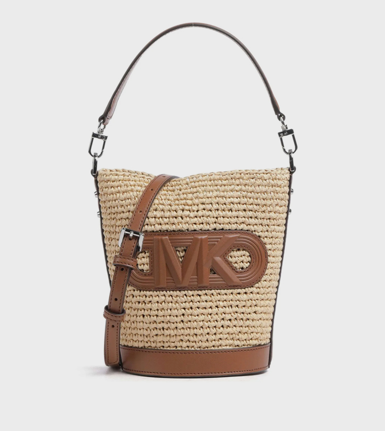 Raffia Bucket Bag