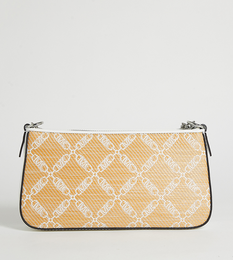 Monogram Patterned Shoulder Bag