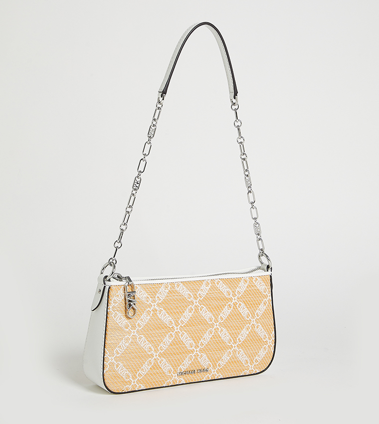 Monogram Patterned Shoulder Bag