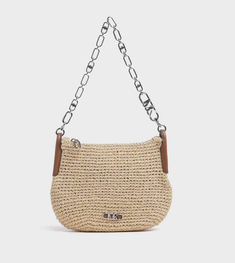 Raffia Shoulder Bag