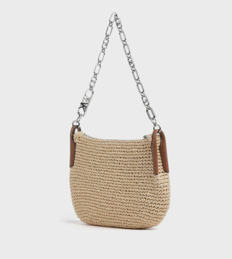 Raffia Shoulder Bag