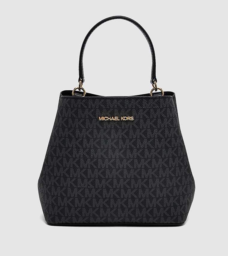 PRATT Monogram Satchel Bag