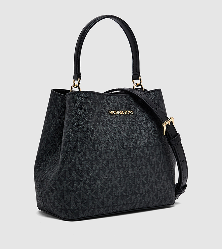 PRATT Monogram Satchel Bag