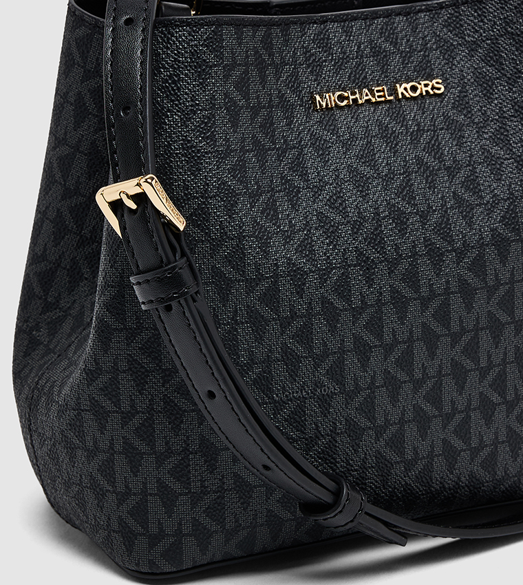 PRATT Monogram Satchel Bag