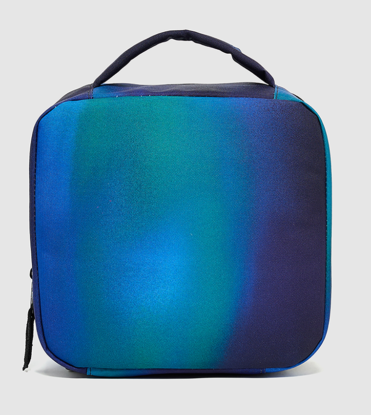 Printed Top-Handle Lunch Bag