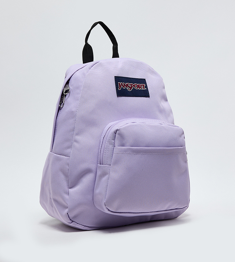 Label Detail Front Pocket Backpack