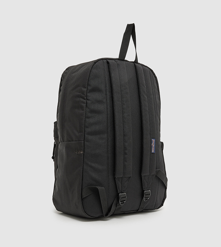 Logo Badge Zipper Backpack