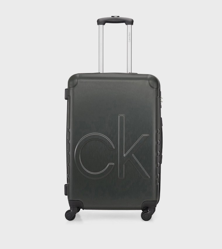 MIDTOWN TOUR Medium Embossed Trolley Bag , 45cm