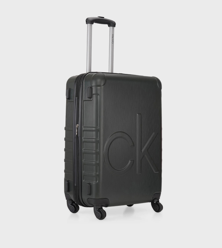 MIDTOWN TOUR Medium Embossed Trolley Bag , 45cm