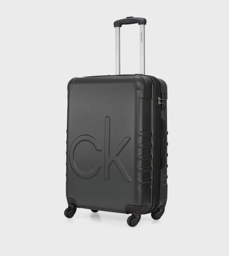 MIDTOWN TOUR Medium Embossed Trolley Bag , 45cm