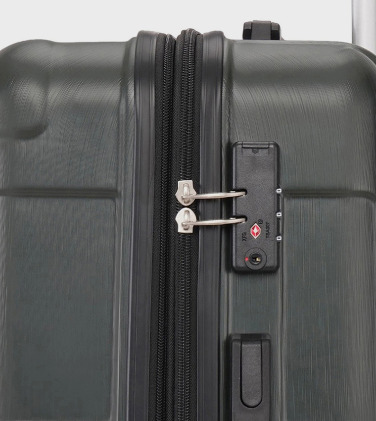 MIDTOWN TOUR Medium Embossed Trolley Bag , 45cm