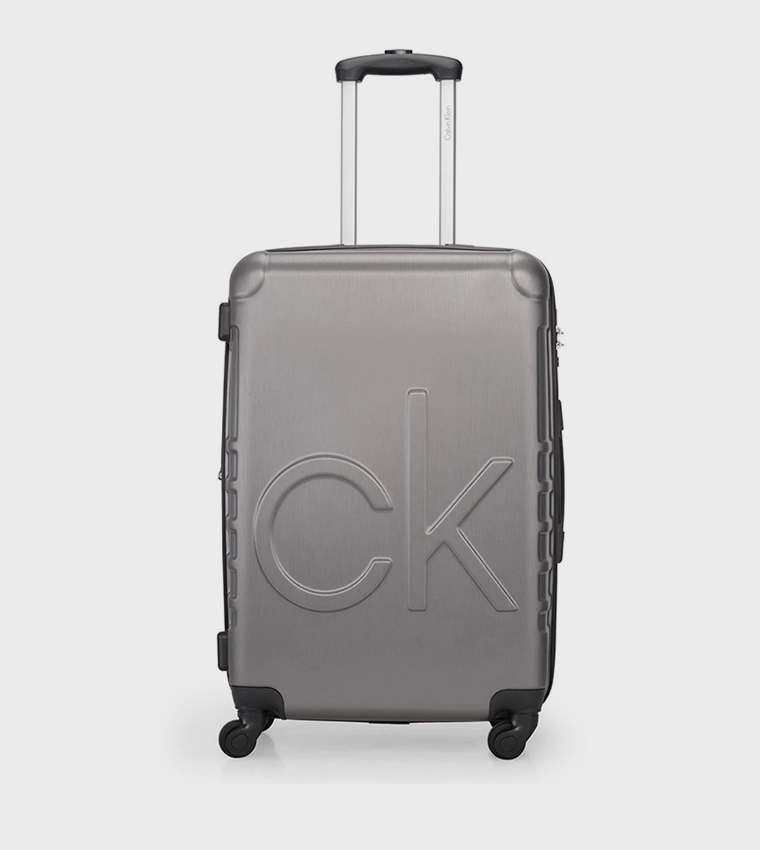 MIDTOWN TOUR Medium Embossed Trolley Bag , 45cm