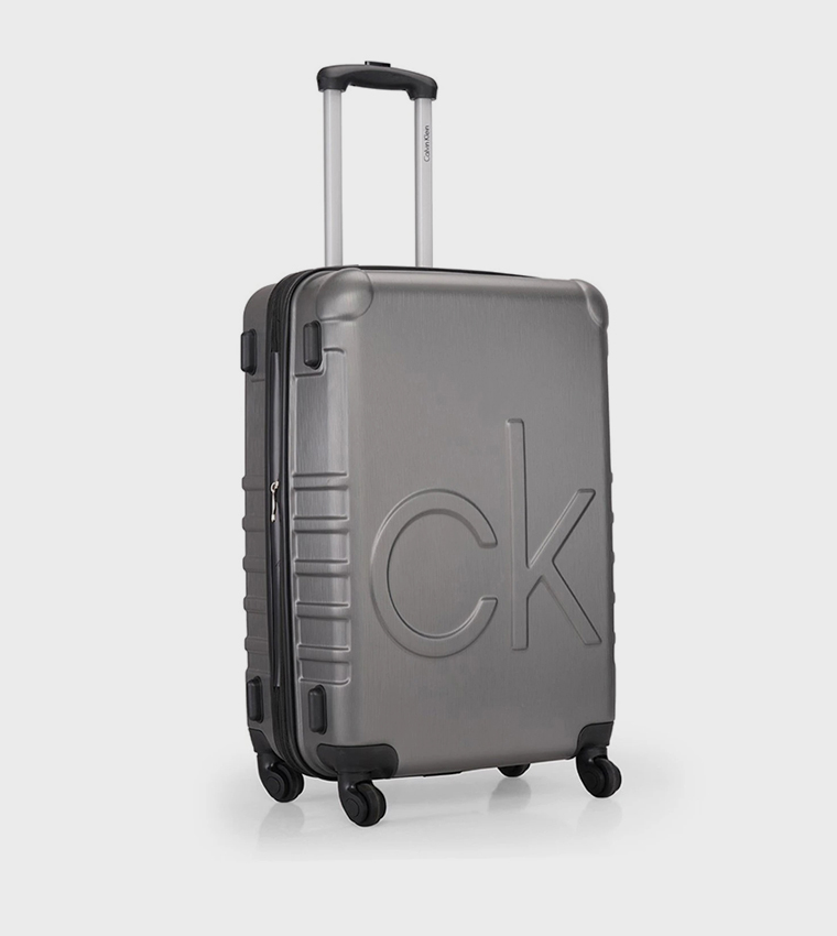 MIDTOWN TOUR Medium Embossed Trolley Bag , 45cm