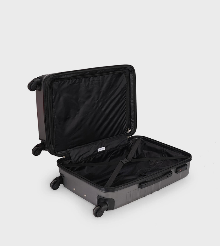 MIDTOWN TOUR Medium Embossed Trolley Bag , 45cm