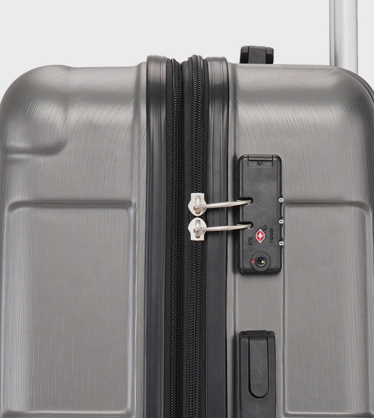 MIDTOWN TOUR Medium Embossed Trolley Bag , 45cm