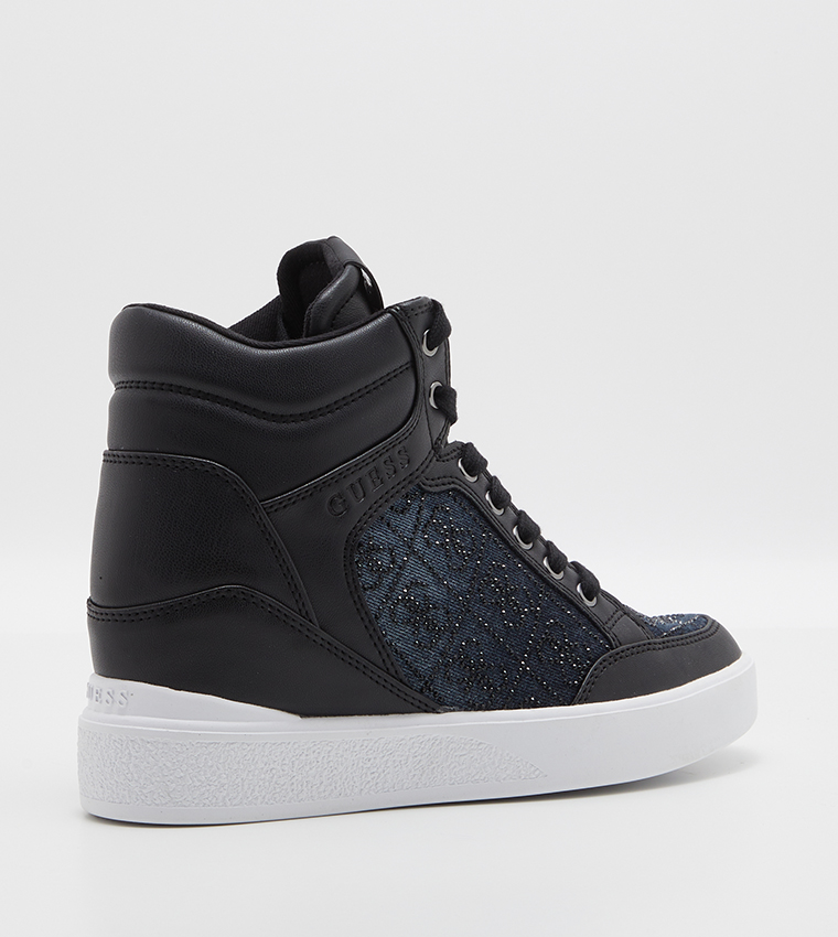 Guess high top clearance trainers