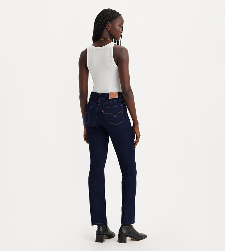 314 High Rise Shaping Straight Fit Jeans