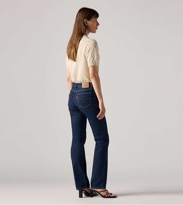 314 High Rise Shaping Straight Fit Jeans