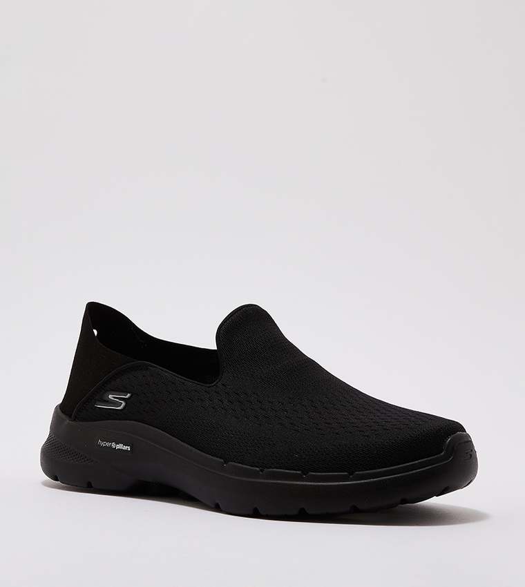 Buy Skechers Go Walk 6 Outdoor Walking Shoes In Black | 6thStreet UAE