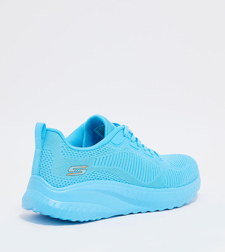 BOBS SQUAD CHAOS Mesh Detail Lace-Up Sneakers