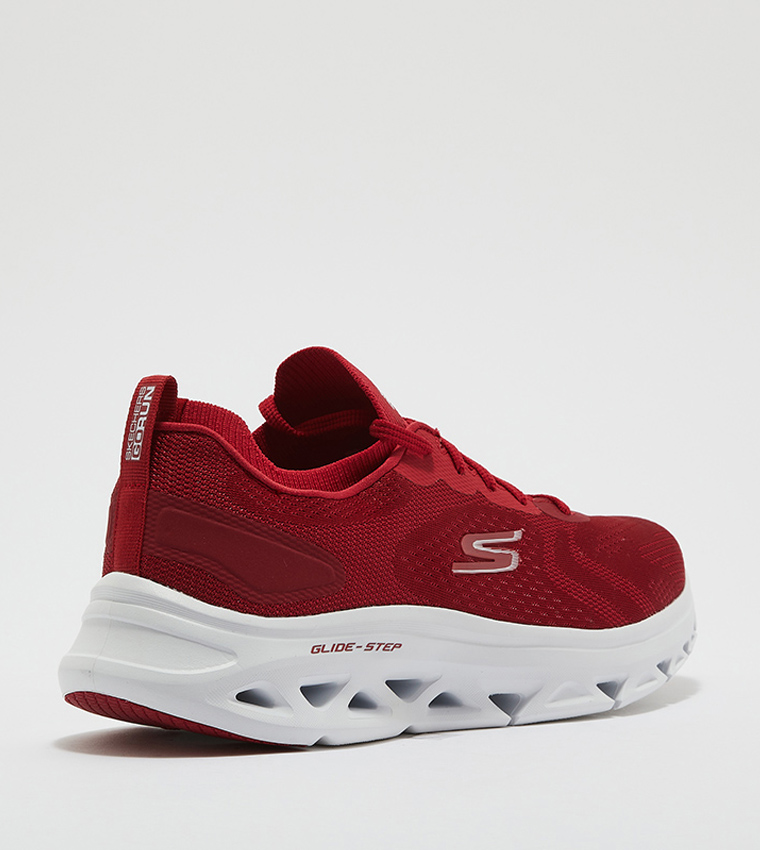 Go Glide Flex Performance Running Shoes In Red | 6thStreet Kuwait