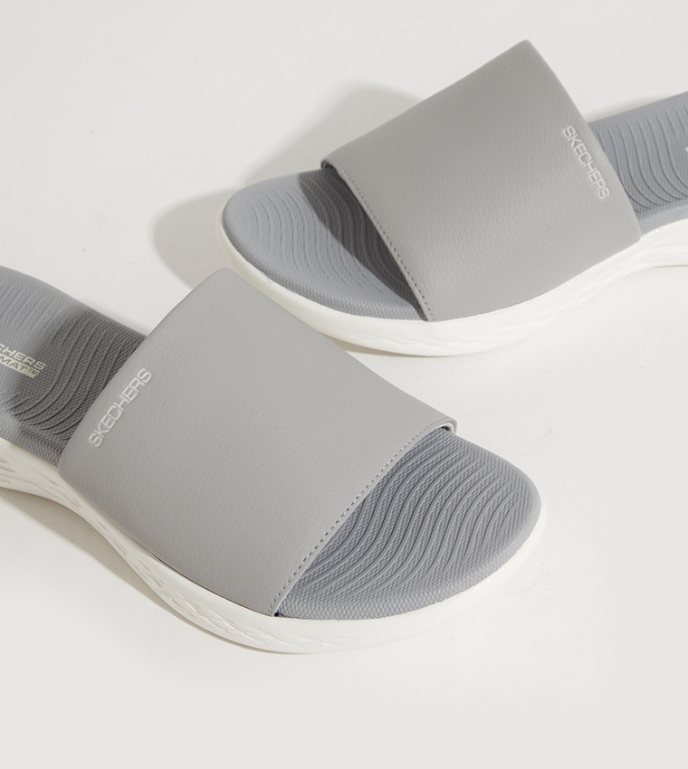 Buy Skechers ON THE GO 600 Slides In Grey 6thStreet UAE