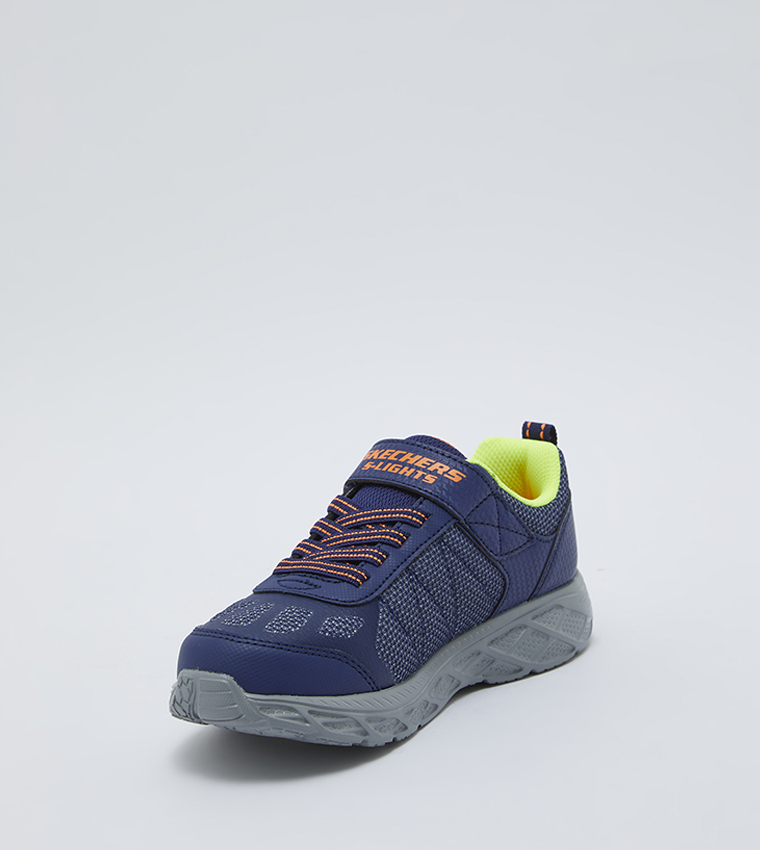 Buy Skechers DYNAMIC FLASH Low Top Sneakers In Blue | 6thStreet Saudi ...