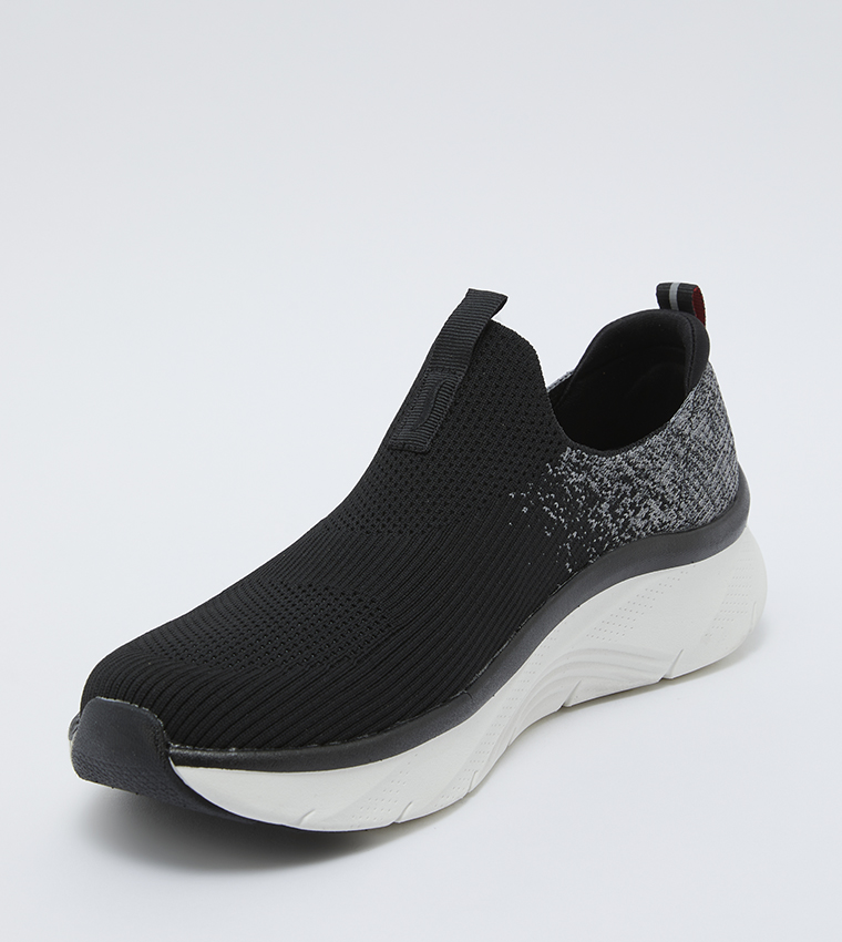 Buy Skechers ARCH FIT DLUX Outdoors Walking Shoes In Black | 6thStreet ...