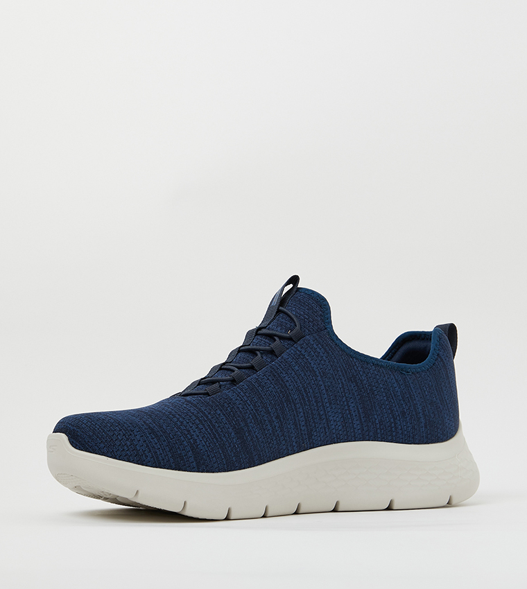 GO WALK FLEX Low Top Lace Up Sneakers