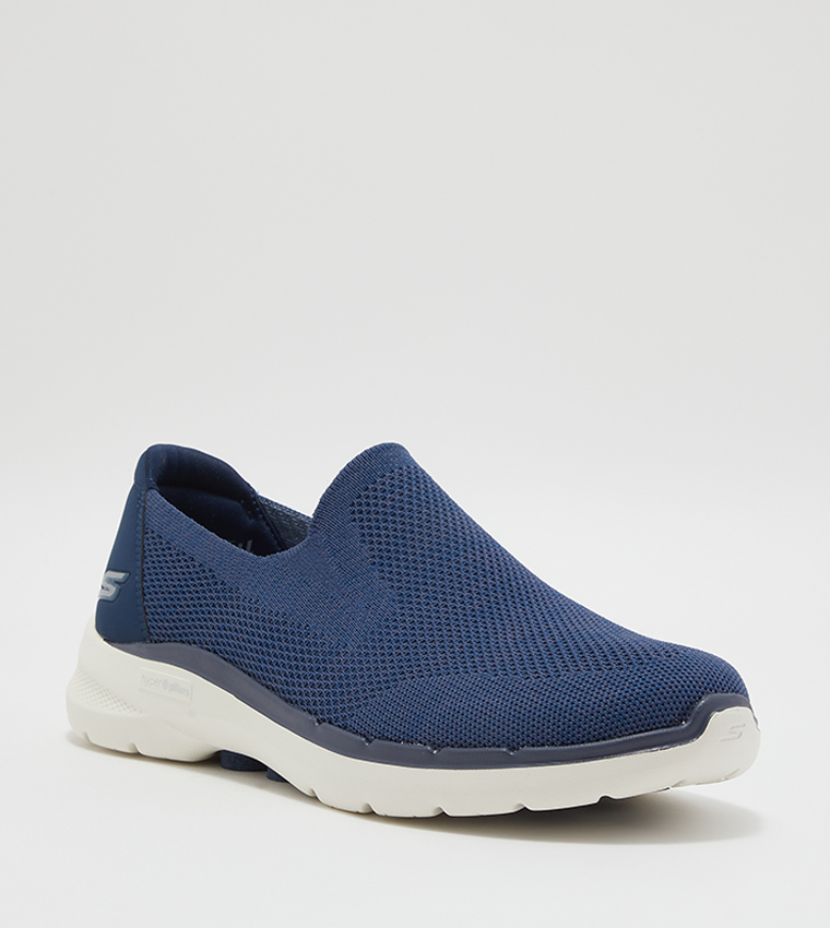 Buy Skechers GO WALK 6 Slip On Shoes In Blue | 6thStreet Saudi Arabia