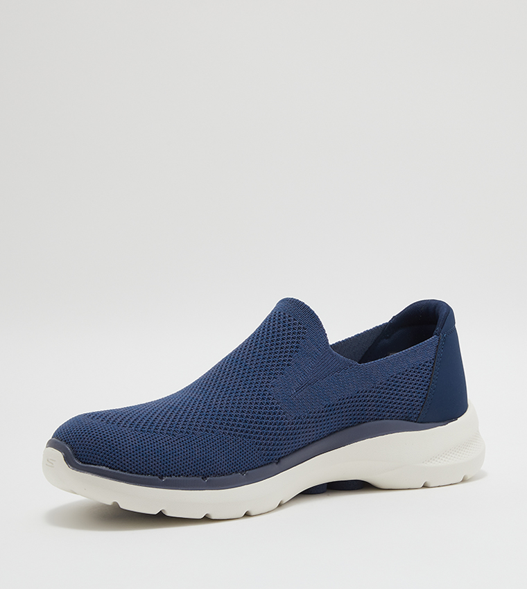 Buy Skechers GO WALK 6 Slip On Shoes In Blue | 6thStreet UAE