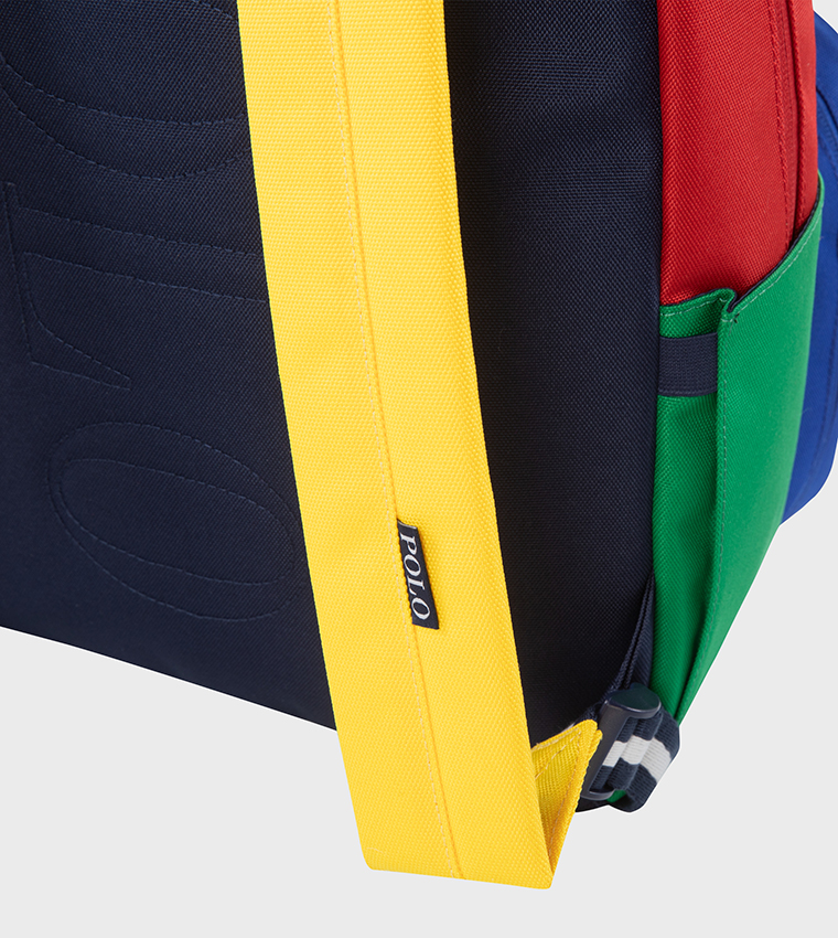 RLAN Color Block Combo Backpack Set