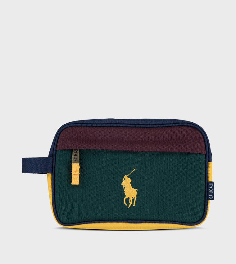 RLAN Logo Embroidered Toiletry Bag