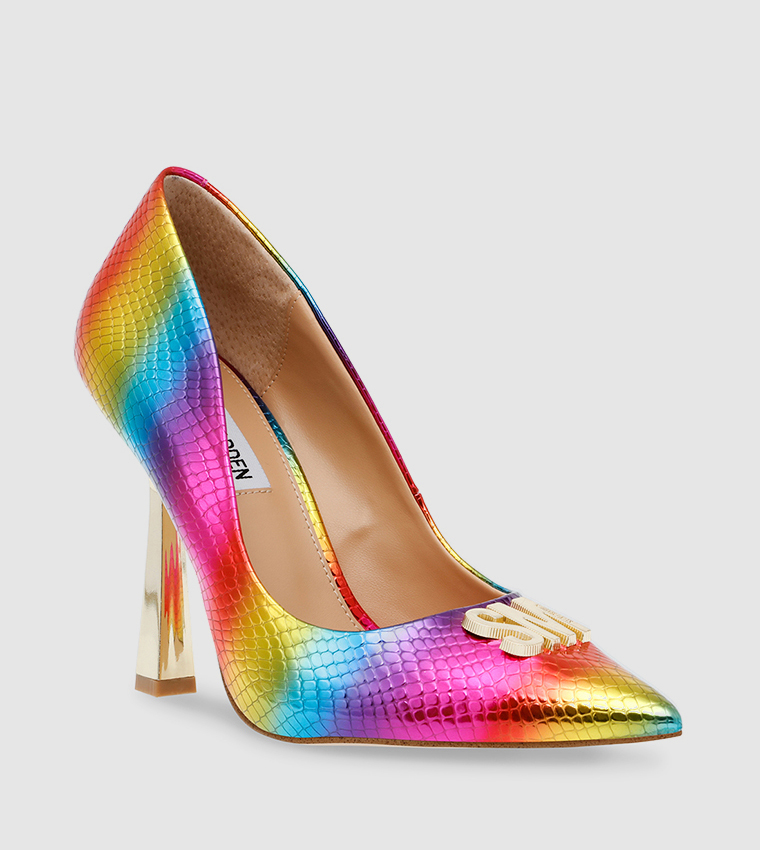 Rainbow steve madden on sale pumps