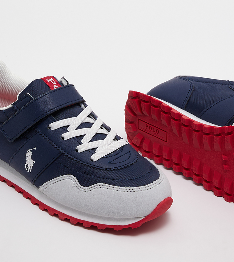 Polo ralph lauren top train 200 mesh sneakers