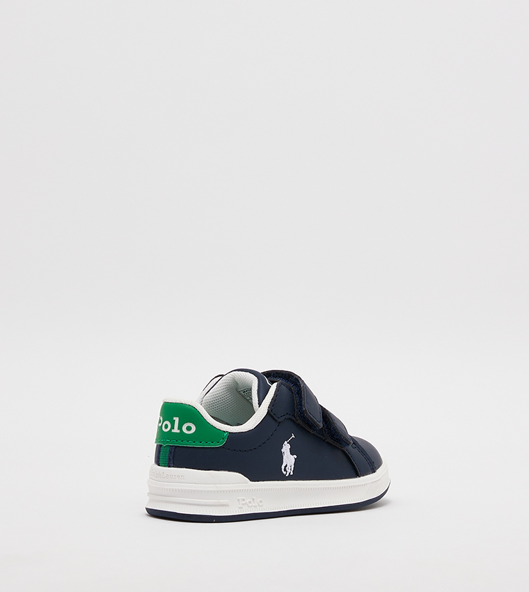 Buy Polo Ralph Lauren Heritage Court II EZ Toddlers Low Top Sneakers In Blue 6thStreet Bahrain