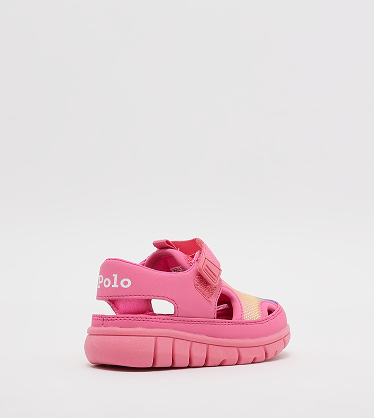 Buy Polo Ralph Lauren Barnes Toddlers Casual Sandals In Pink ...