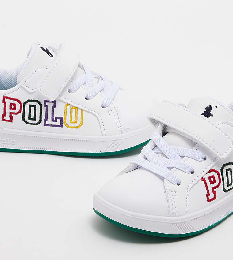 Boys white polo shoes hotsell