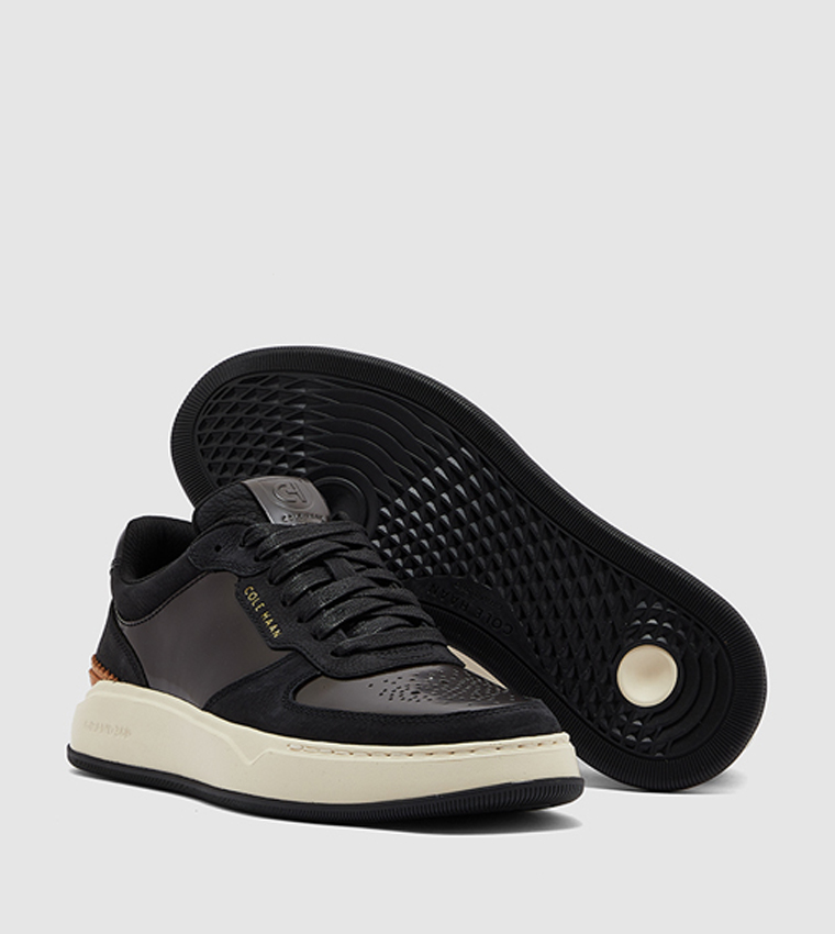 Buy Cole Haan GRANDPRO CROSSOVER Perforated Lace Up Sneakers In Brown 6thStreet UAE