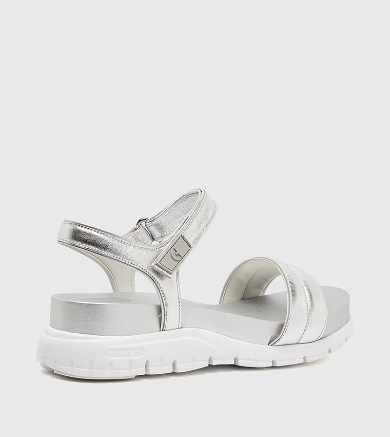 ZG Ankle Strap Wedge Sandals