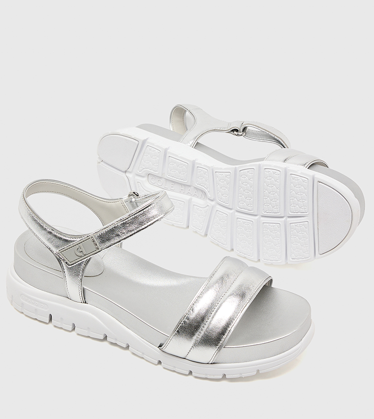 ZG Ankle Strap Wedge Sandals